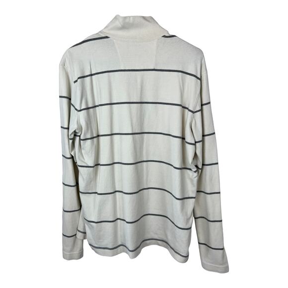 Banana Republic Mens Half Zip Sweater Pullover Sz M - Picture 3 of 5